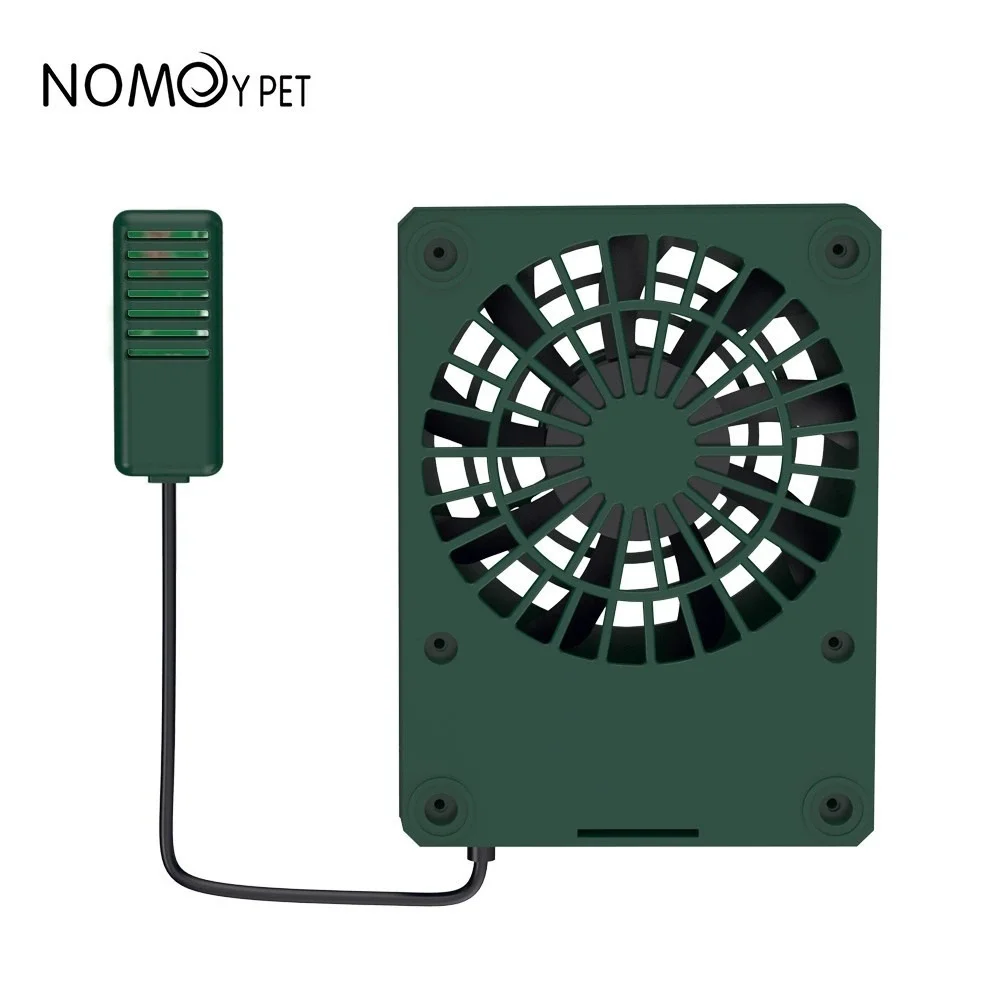 NOMOY PET Intelligent Reptile Fan Ventilation Dehumidifier NFF-126 Green